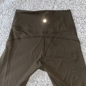 Green Lululemon Leggings